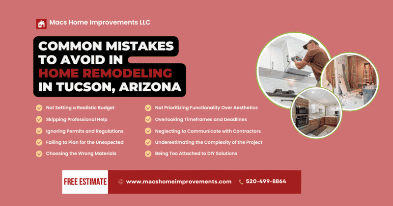 home remodeling mistakes to avoid